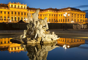 Travel to Austria Schoenbrunn palace